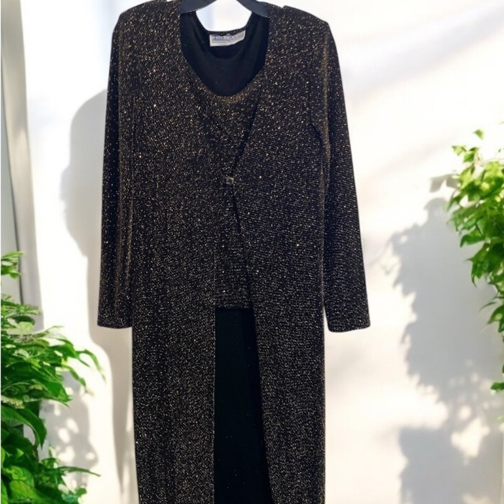 Elegant Black and Gold blouse